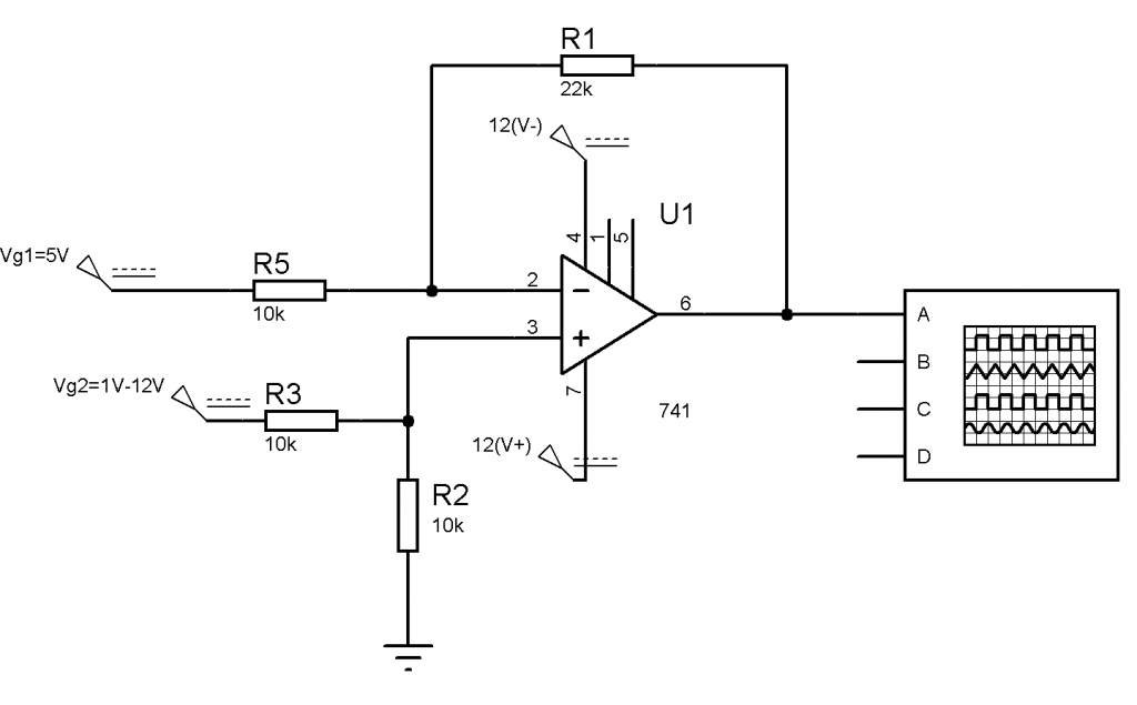 opamp fark alıcı