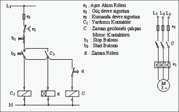 8 asenkron motorun zman gecikmeli olrak çalışması