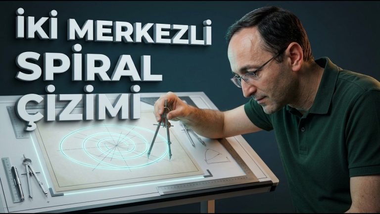 İki Merkezli Spiral Çizme Temrini